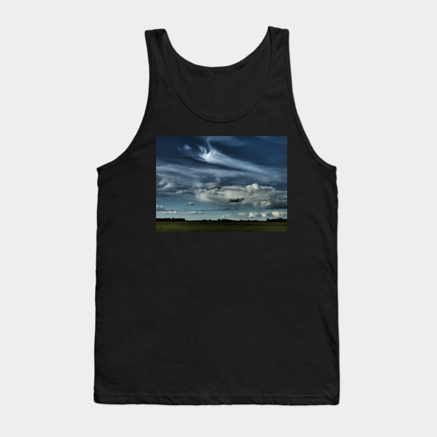 Cloudy sky Tank Top by TiiaVissak